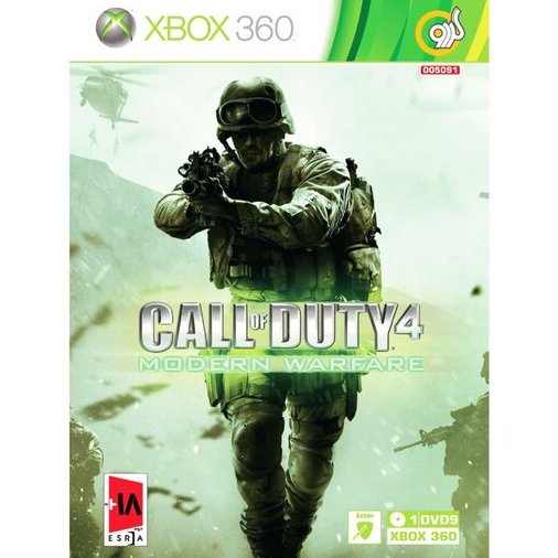 بازی ایکس باکس Call Of Duty 4 Modern Warfare XBOX 360