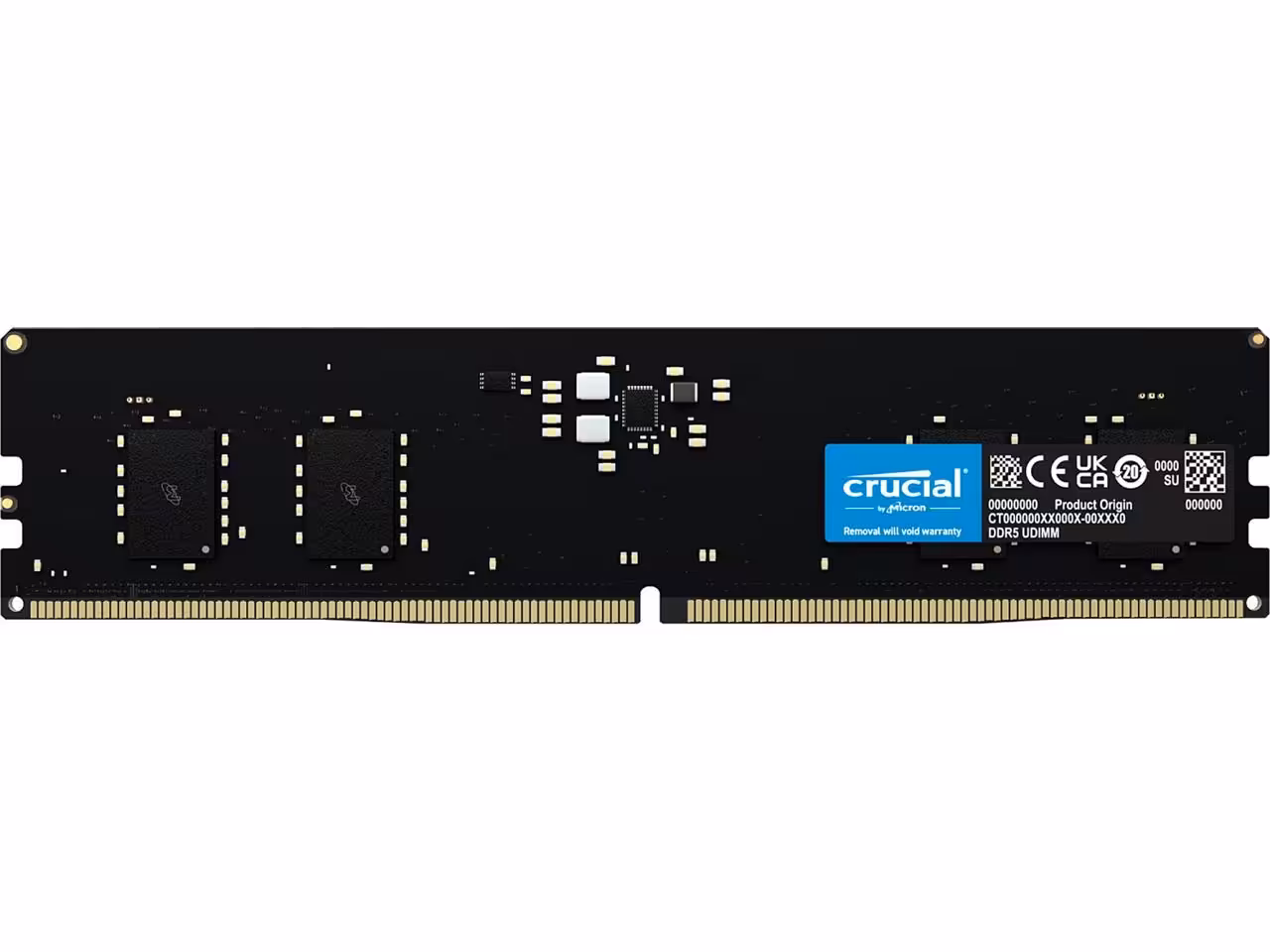 رم کروشیال 8 گیگ DDR5 باس 4800Crucial DDR5 4800 SINGLE CHANNEL 8GB