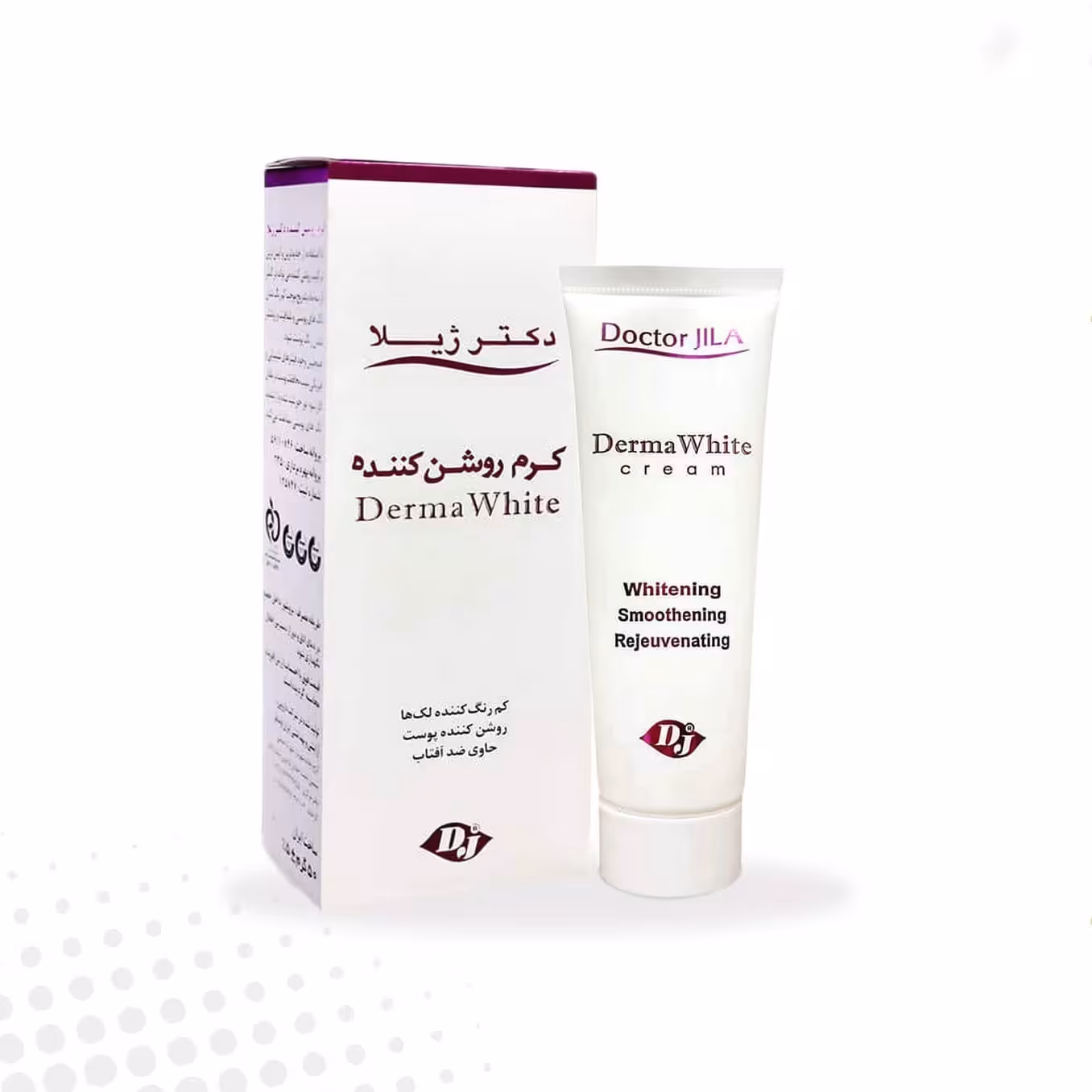 کرم روشن کننده دکتر ژیلا (کم رنگ کننده لک ها،روشن کننده پوست،حاوی ضدآفتاب)
