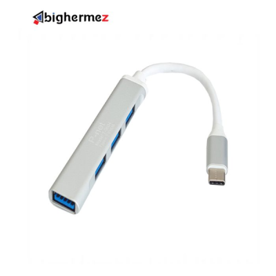 هاب 4پورت TYPE-C USB3 پی نت مدل T-3604