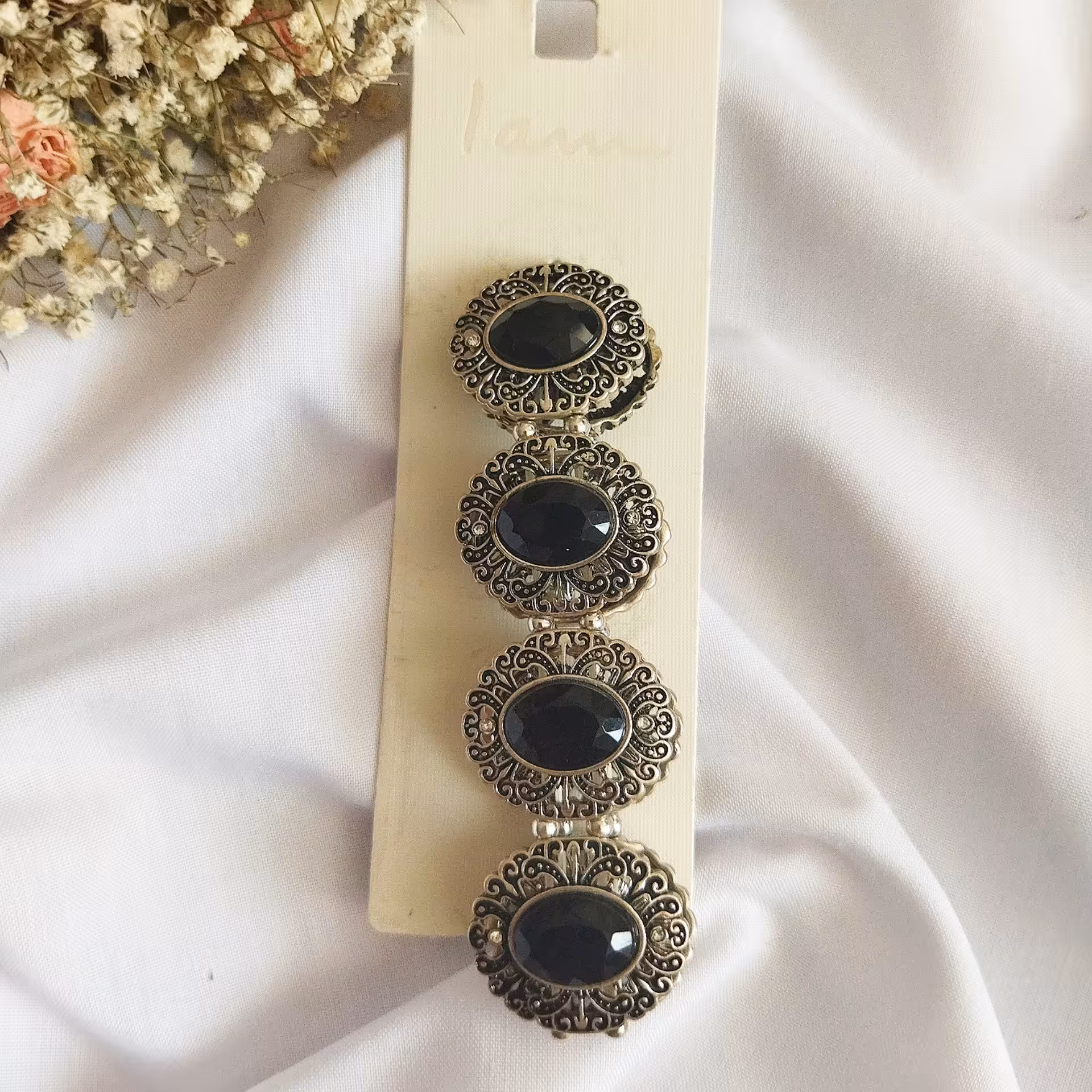 دستبند کشی دستبند سیاه قلم سنگ دستبند سنتی بدلیجات زیورآلات