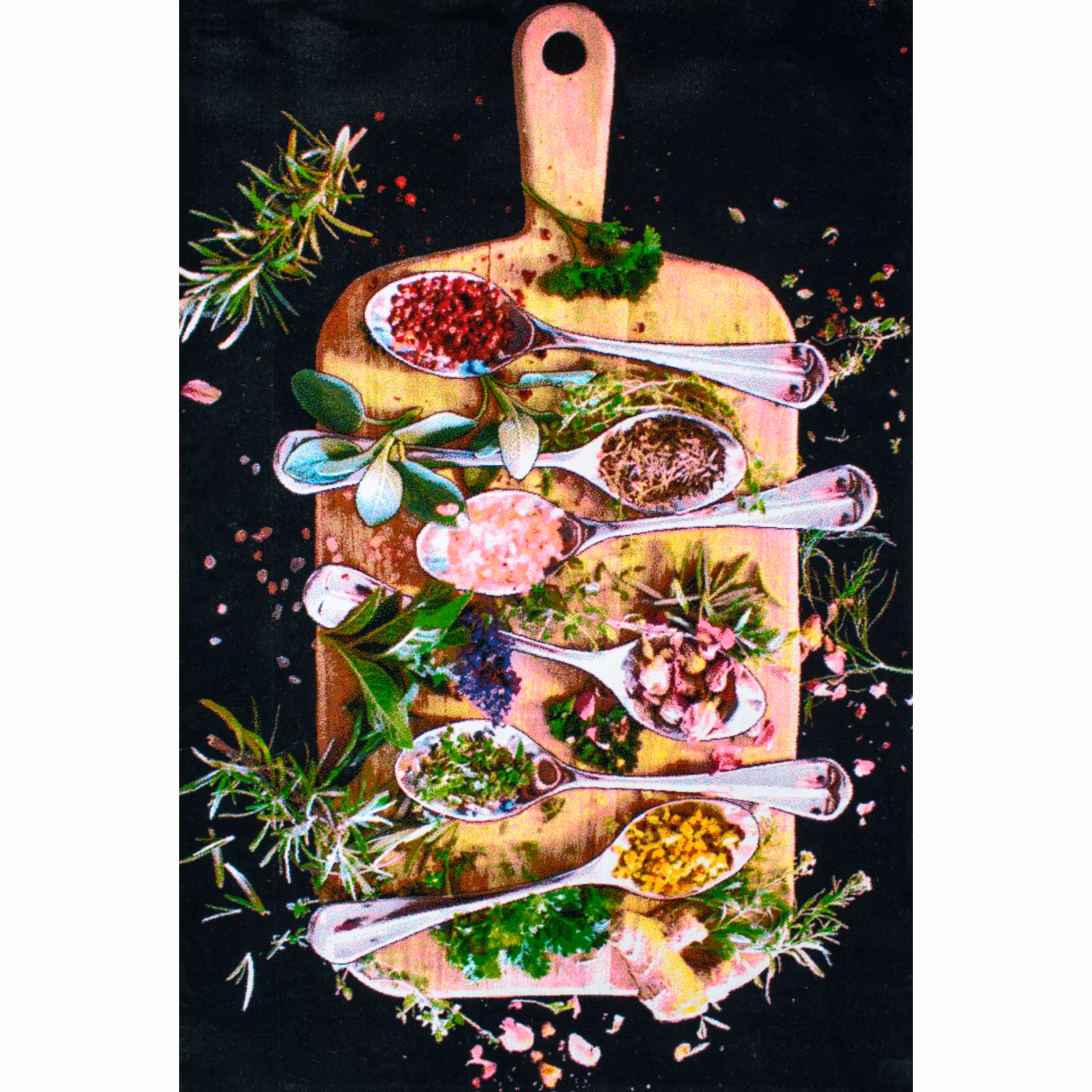 فرش فانتزی افرند مدل تخته آشپزخانه کد 157 (شش متری)