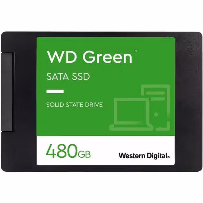 حافظه SSD وسترن دیجیتال مدل WDS480G3G0A ظرفیت 480 گیگابایت - green