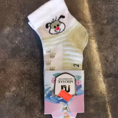 جوراب بچگانه سایز 2