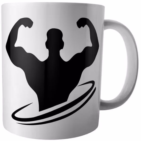 ماگ سرامیکی طرح بدنسازی کد491