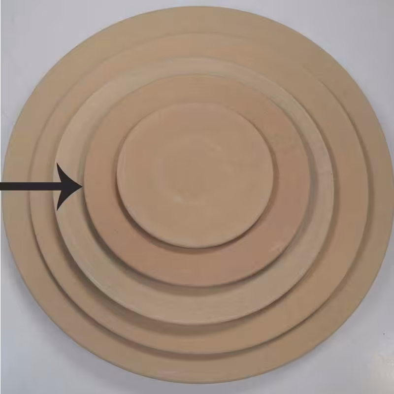 بشقاب  سفالی 15 سانتی