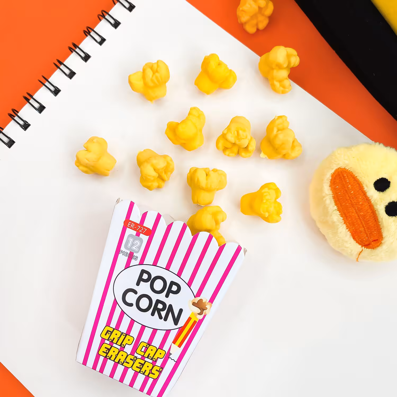 پاکن و سرمدادی طرح پاپکورن