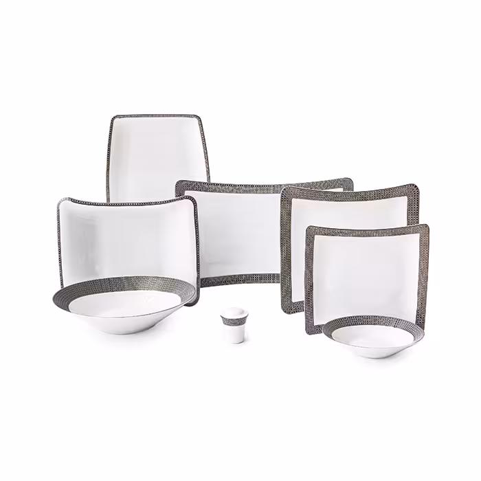 سرویس چینی زرین 6 نفره غذاخوری سورن (30 پارچه)