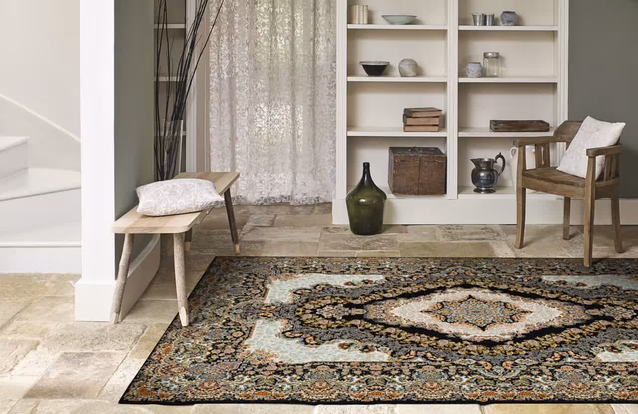 روفرشی کشدار ضد اب مخمل شانل ابریشم کد 54P سایز 6 متری