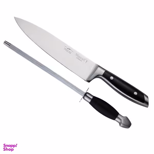 چاقو آشپزخانه و تیزکن وینر مدل PLUSE-05