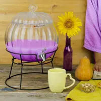 کلمن شیشه ای مدل کدو(هزینه ارسال به عهده مشتری میباشد)