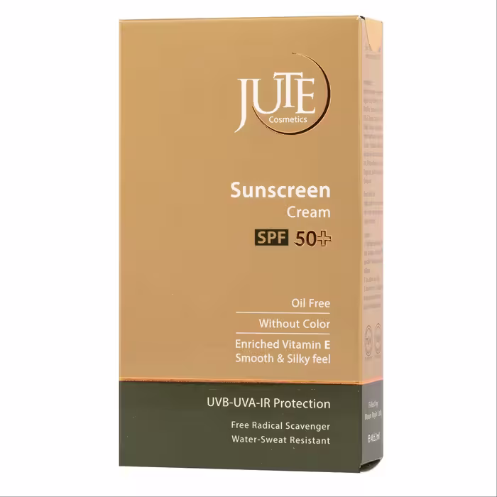 کرم ضد آفتاب پوست چرب بی رنگ SPF 50 ژوت