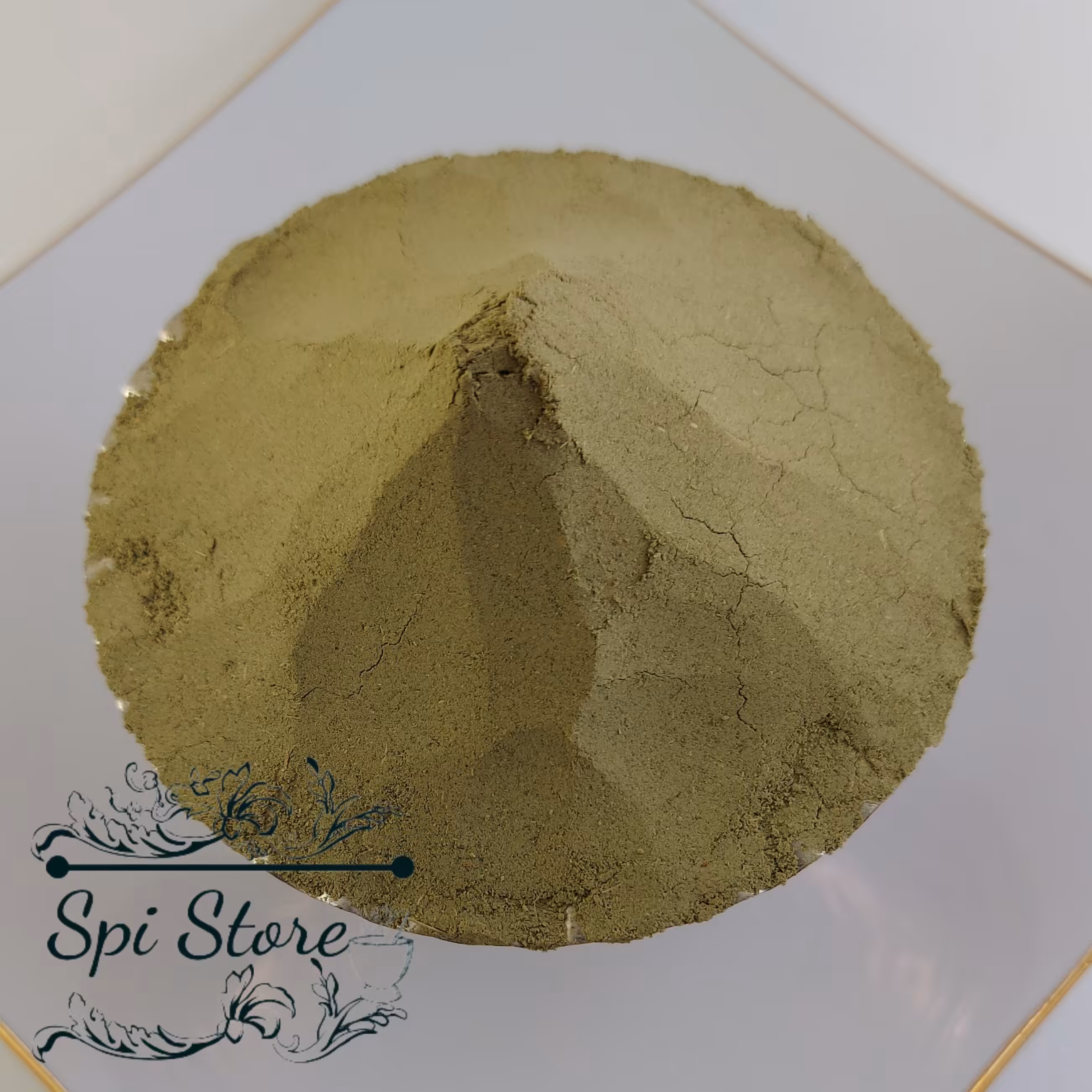 پودر برگ سدر نرم اعلا (100 گرمی ) پودر برگ درخت کنار با کیفیت