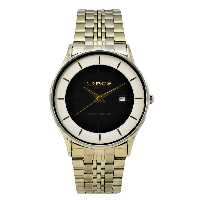 ساعت لاروس موتور ژاپن  با تقویم روزشمار LAROS QUARTZ 79421-D 5 STAR
