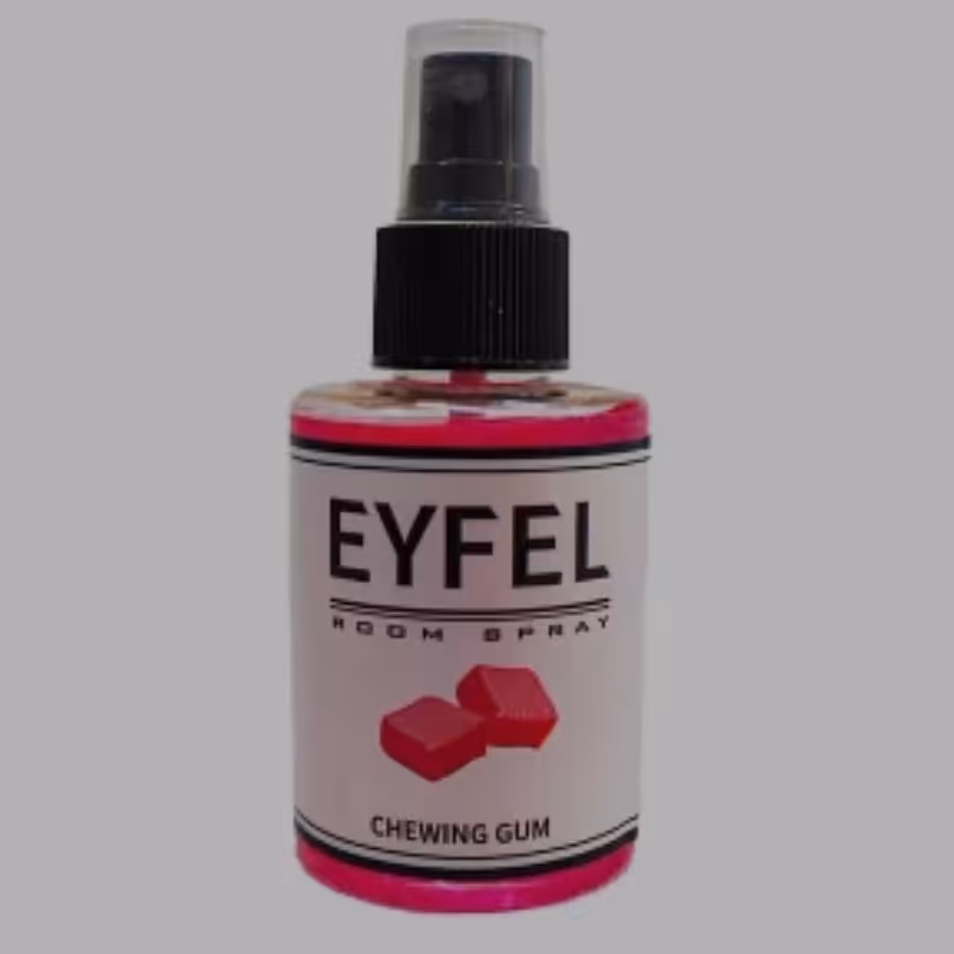 اسپری خوشبو کننده هوا ایفل رایحه آدامسی حجم 110 میلی لیتر
مسولیت حمل مایعات و شکستنی به عهده مشتری میباشد