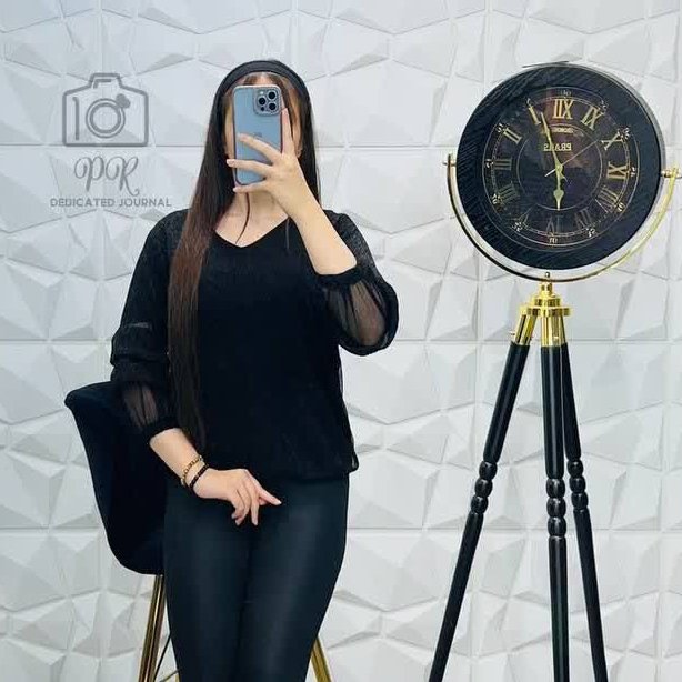 شومیز لمه آبشاری آستر دار
