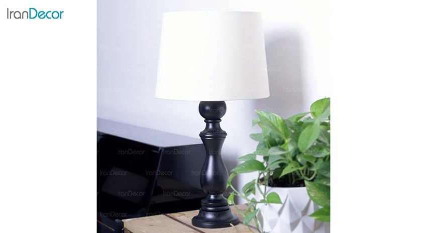 آباژور رومیزی چوبی مدل SH120