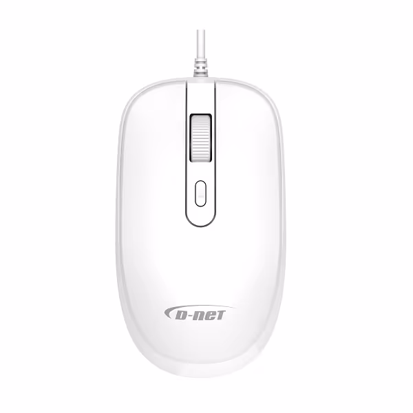 موس سیم دار دی نت DT-982 سفید