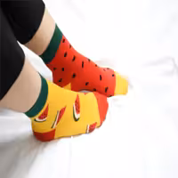 جوراب نیم ساق تا به تا هندوانه