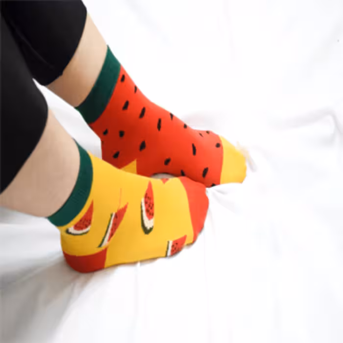 جوراب نیم ساق تا به تا هندوانه