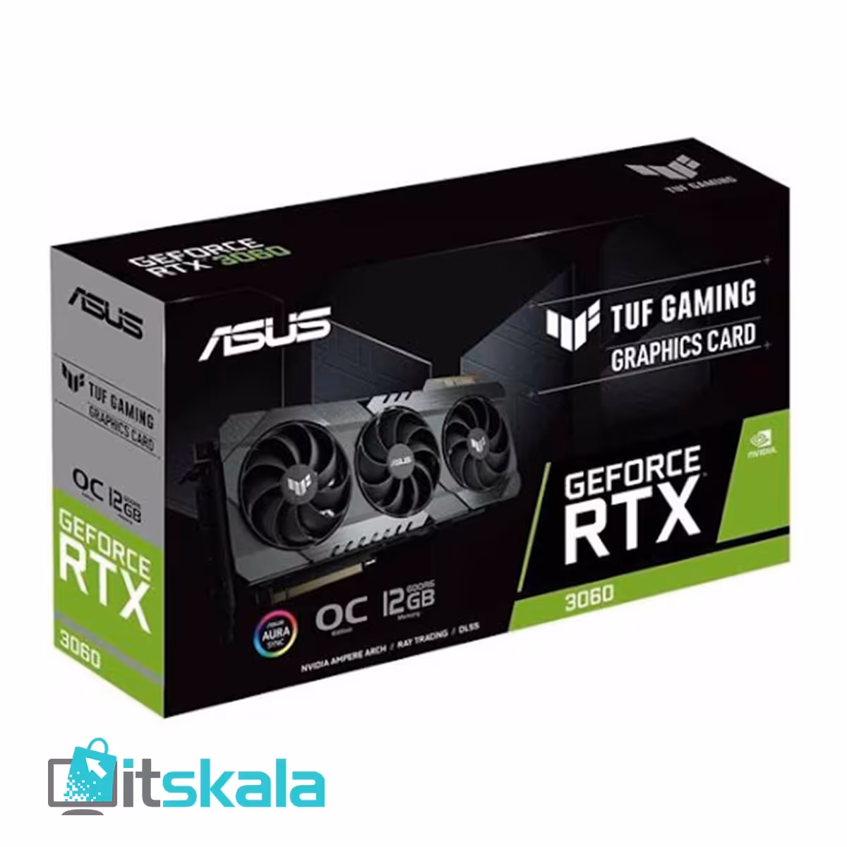 قیمت و خرید کارت گرافیک ایسوس مدل RTX 3060 TUF OC 12GB GDDR6 | ITSKALA