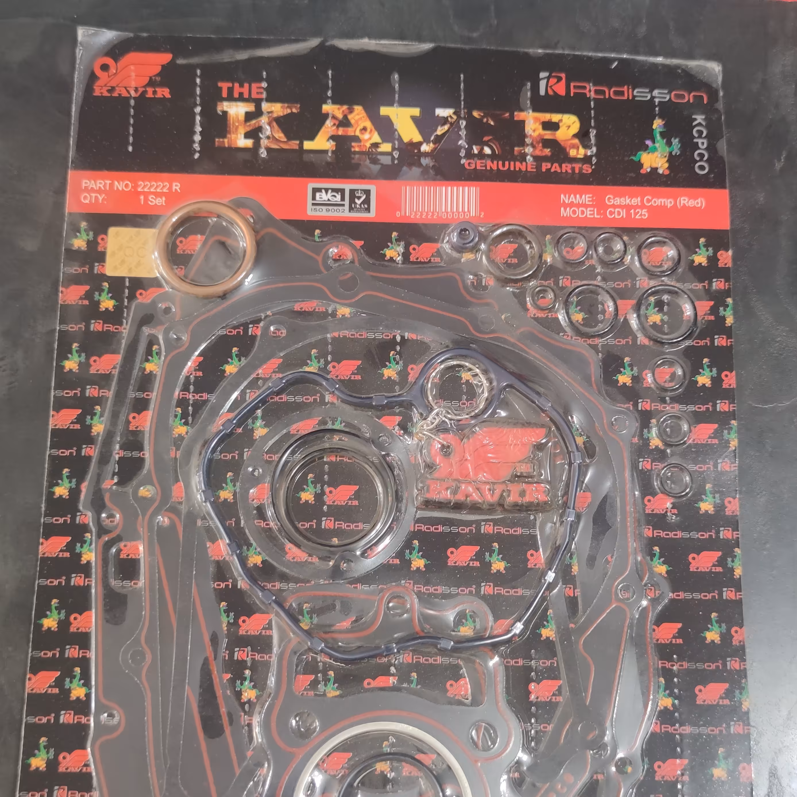 واشر بندی کامل هوندا کویر