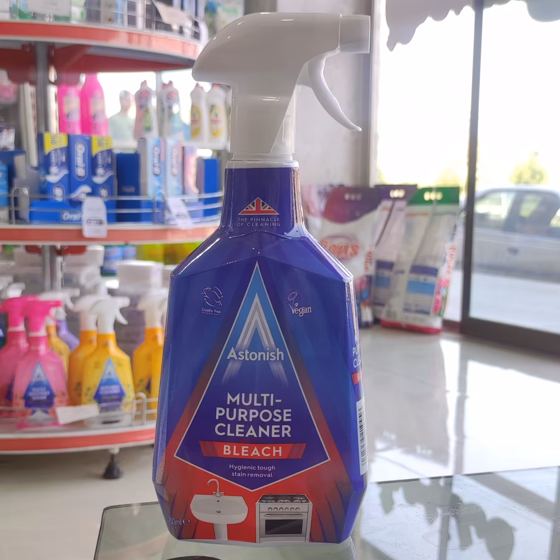 اسپری پاک کننده و سفید کننده چند منظوره استونیش 750