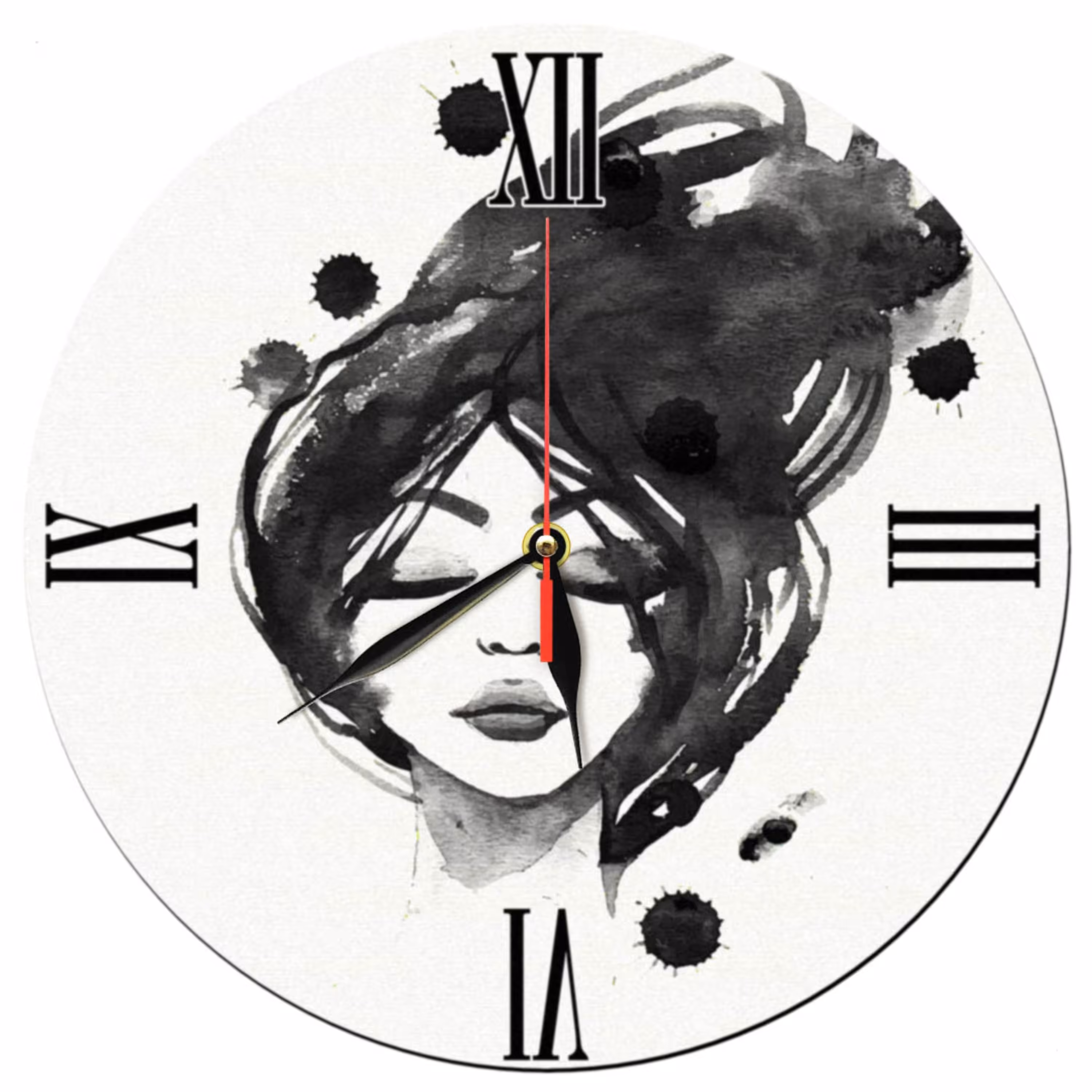 ساعت دیواری گرد مدل C09 سایز 30