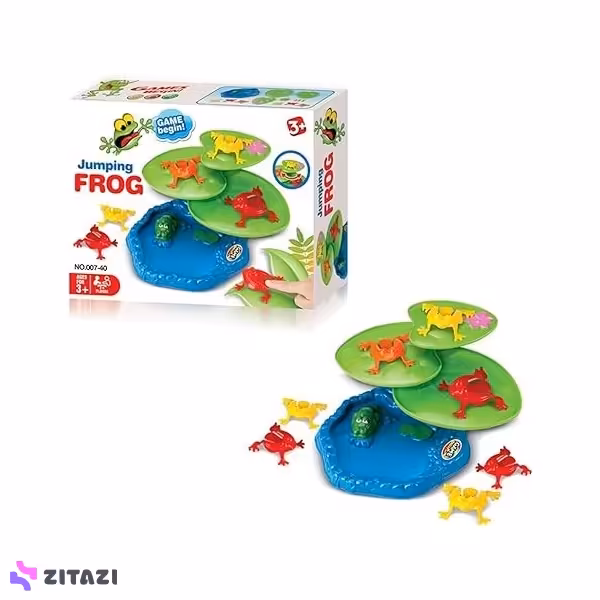 بازي فکری جامپینگ فراگ JUMPING FROG