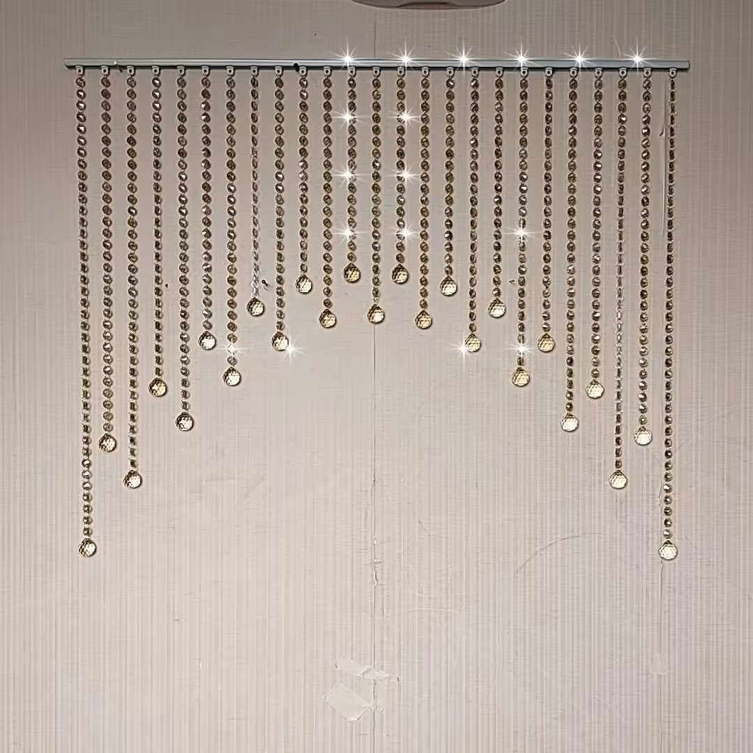 پرده شامپاین درجه 1 عرض 1متر