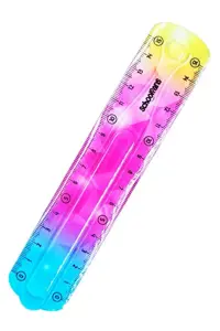 خط کش ژله ای کهکشانی 15 سانت FA92691 اسکول فنس schoolfans