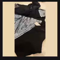 هودی و شلوار آیینه ای