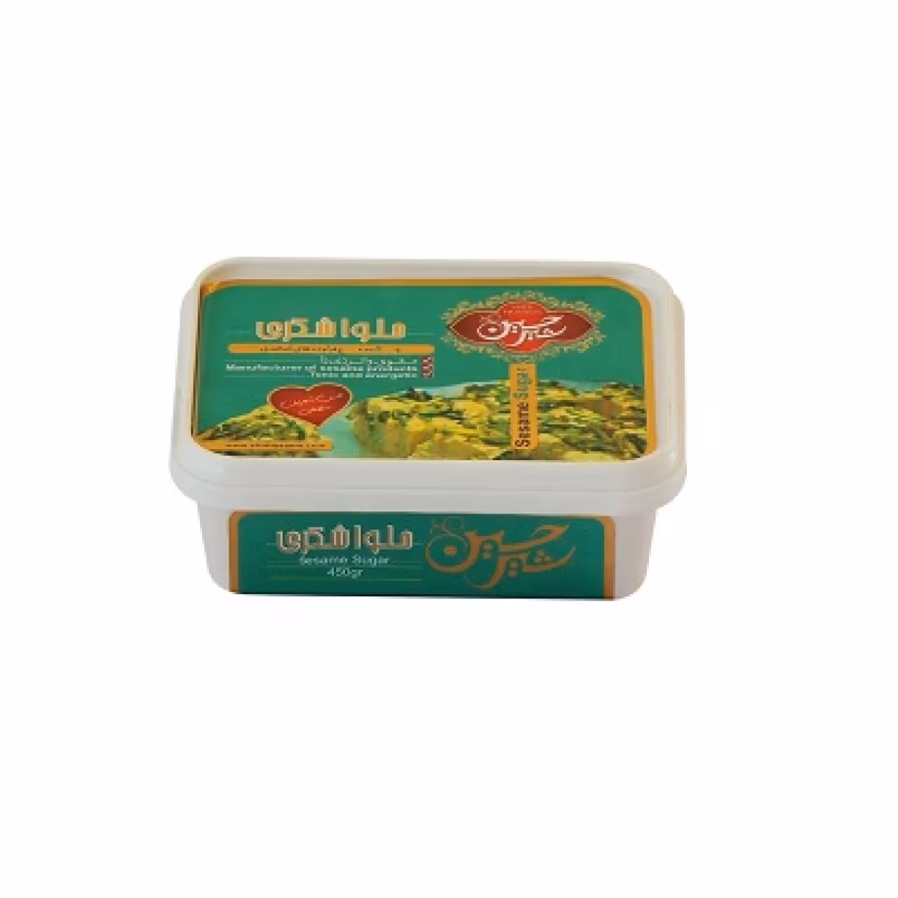 حلوا شکری شیرحسین حجم 450 گرمی