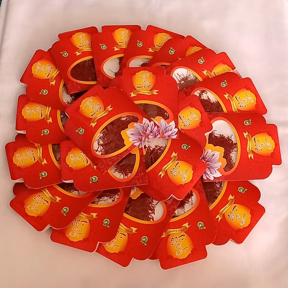 پک 20 عددی زعفران یک گرمی نگین