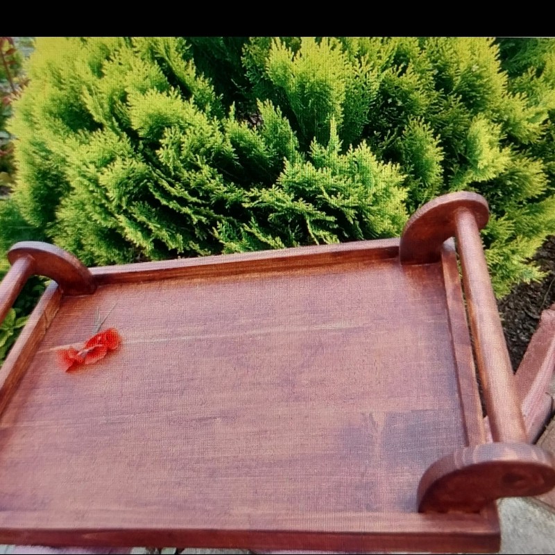 سینی چوبی پذیرایی