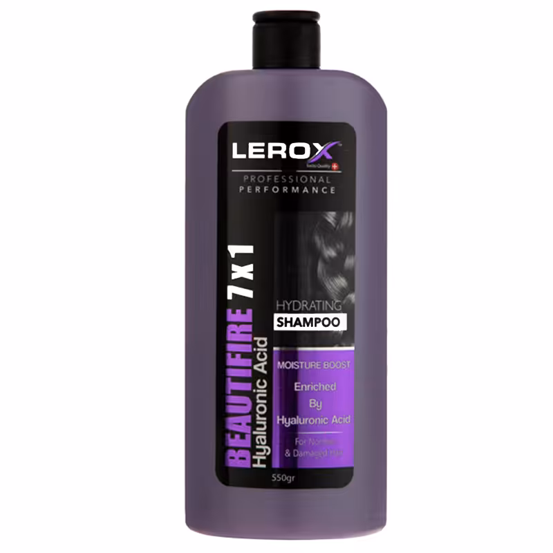 شامپو بیوتی فایر انواع مو لروکس 550 گرمی