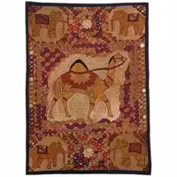 رومیزی سوزن دوزی ابریشم دیوار کوب کد GHAAB26 