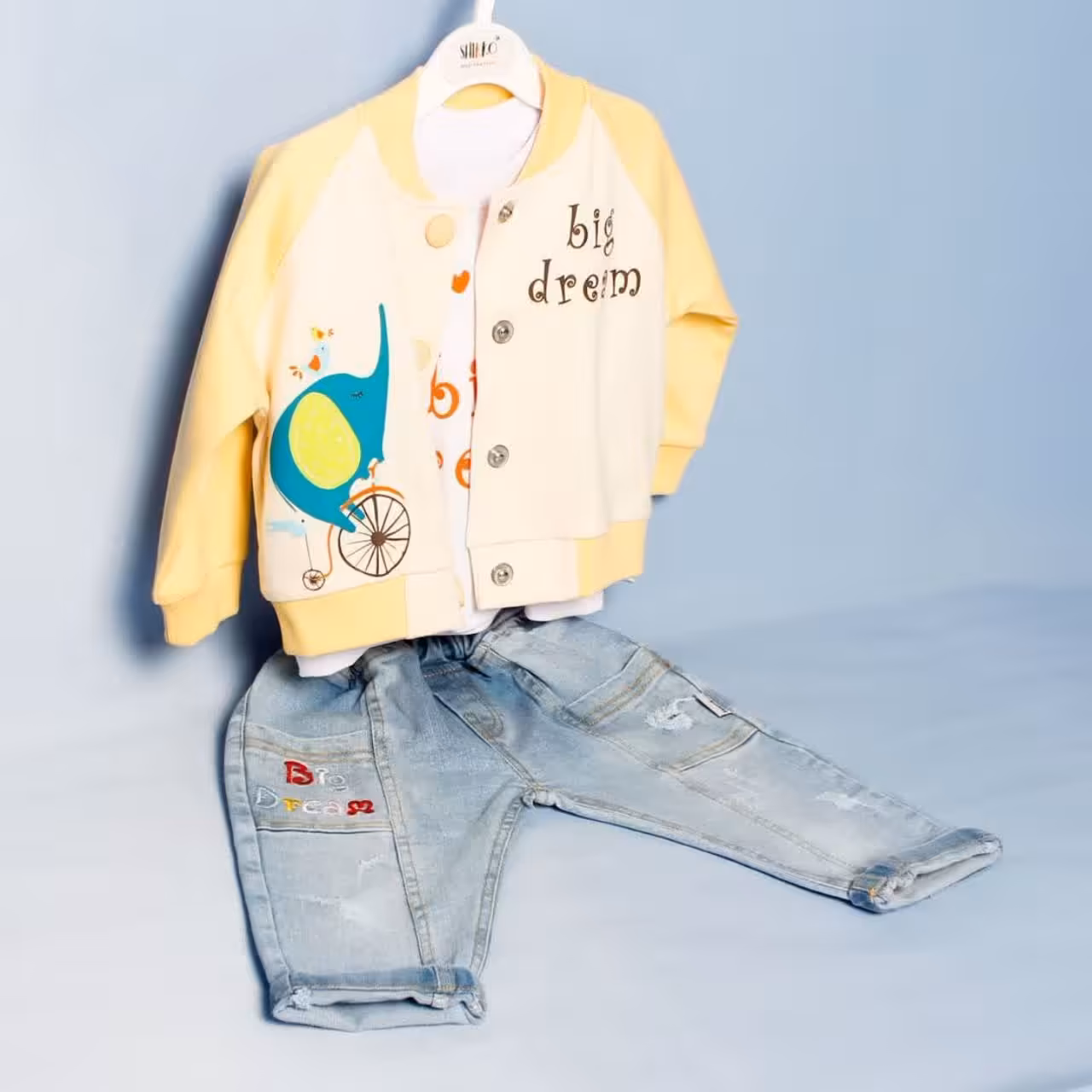 کت شلوار لی پنبه