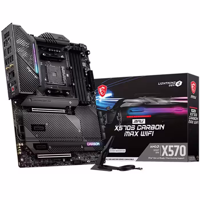 مادربرد ام اس آی مدل MPG X570S CARBON MAX WIFI - پردیس پازار