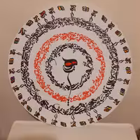 تابلو کالیگرافی خط .شعر .آیه.وان یکاد.آیت الکرسی