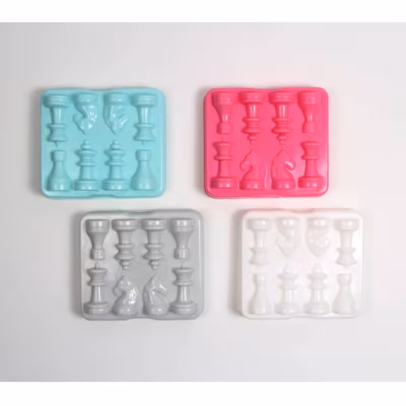 قالب یخ-طرح مهره های شطرنج-هر قالب دارای 8خانه