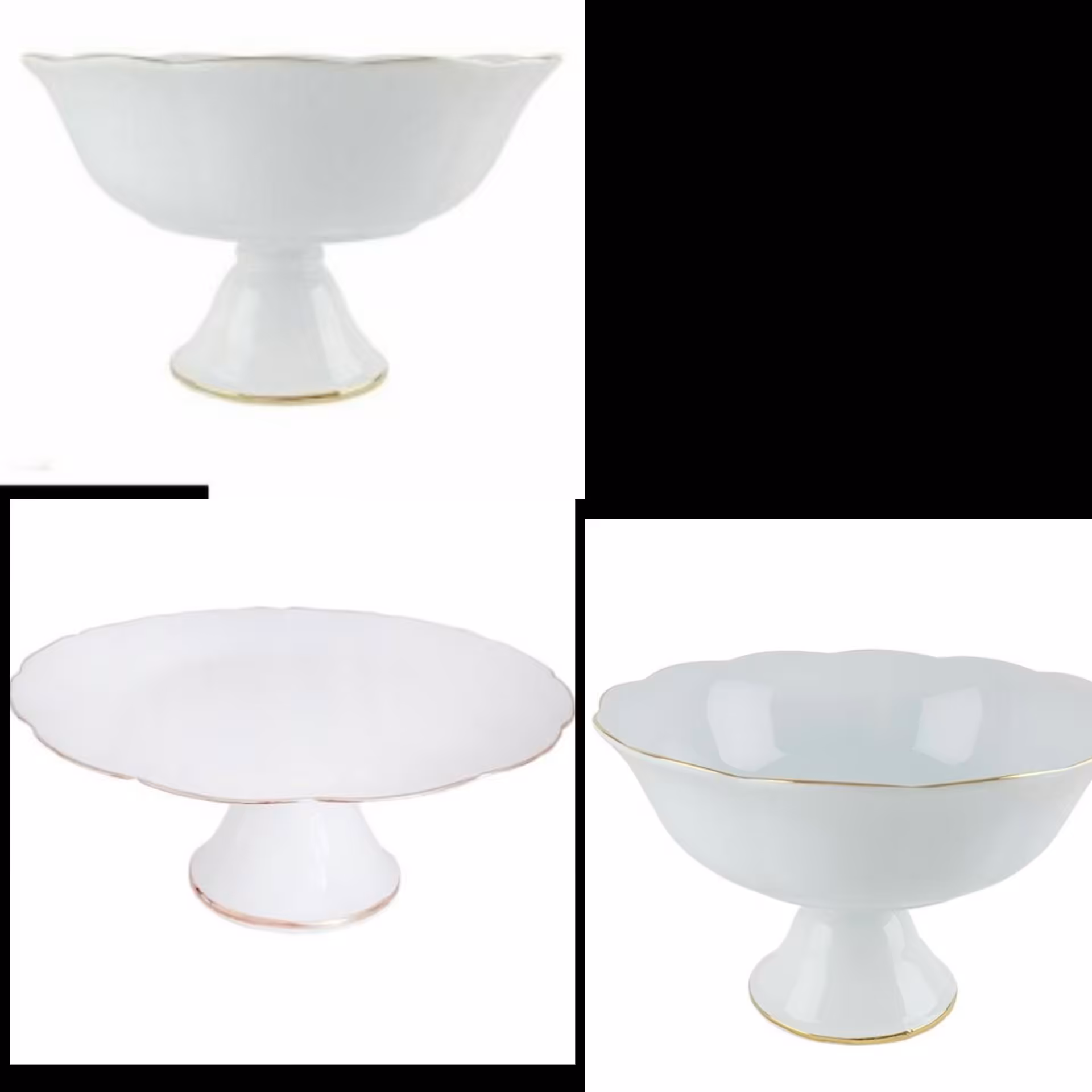 سرویس پذیرایی مقصود مدل نیلوفری خط طلا شیرینی خوری مقصود و میوه خوری مقصود اجیل خوری بزرگ مقصود سرویس پذیرایی چینی  