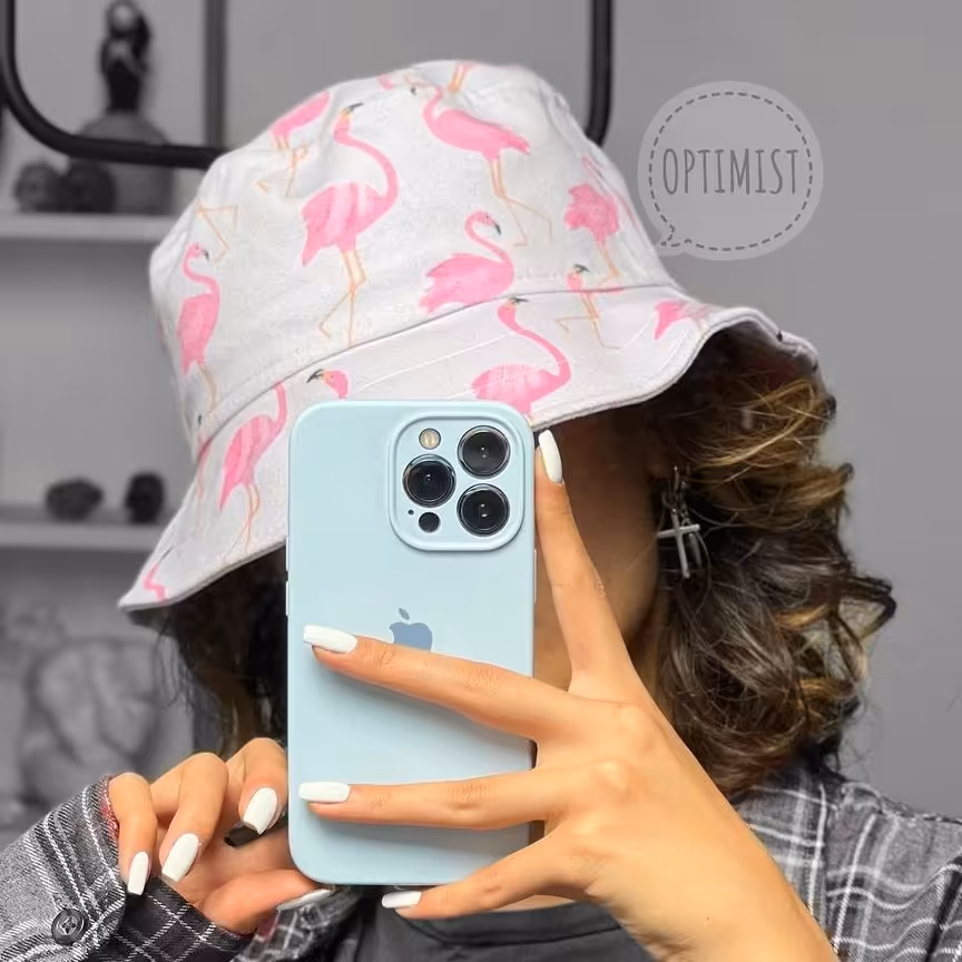 کلاه باکت فلامینگو کتان