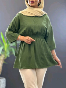 مانتو اسپرت زنانه ابروبادی مدل عروسکی نیلوفر
