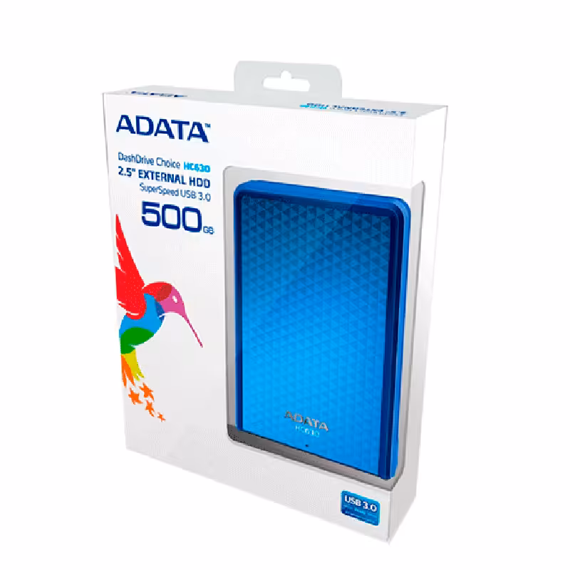 هارد اکسترنال 500 گیگابایت اچ سی 630 ای دیتا