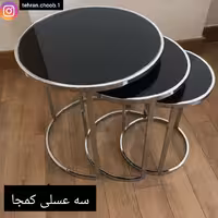 سه عسلی فلزی کمجا