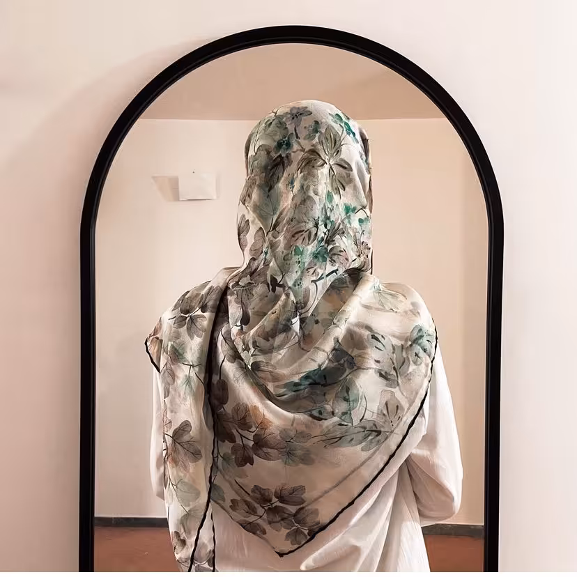 روسری حریر ملیح طور2