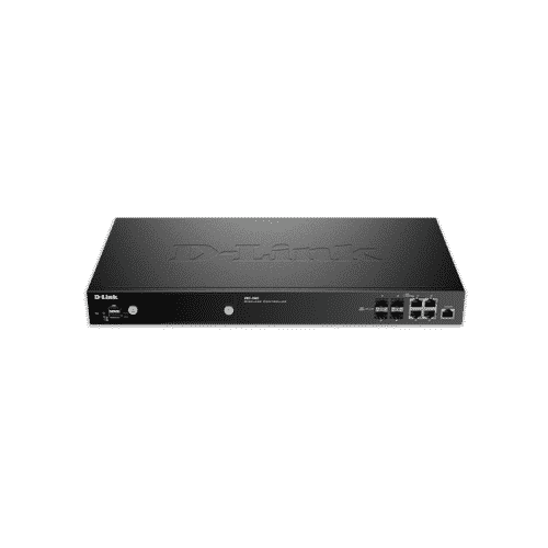 سوییچ کنترل کننده بی سیم شبکه با 4 پورت ترکیبی گیگابیت مدل DWC-2000 دی-لینک
