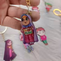 جاکلیدی های بچگانه با روکش پلکسی 