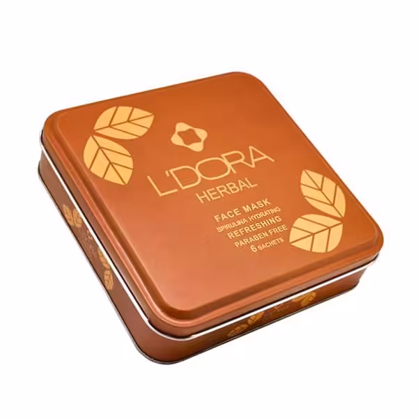 ماسک پودری اسپیرولینا آب رسان لدورا هربال